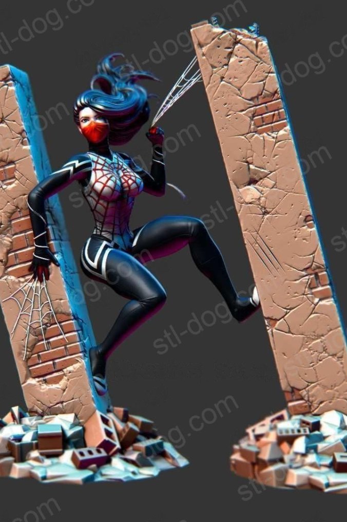 蛛丝(Silk Cindy Moon) 3D打印图纸